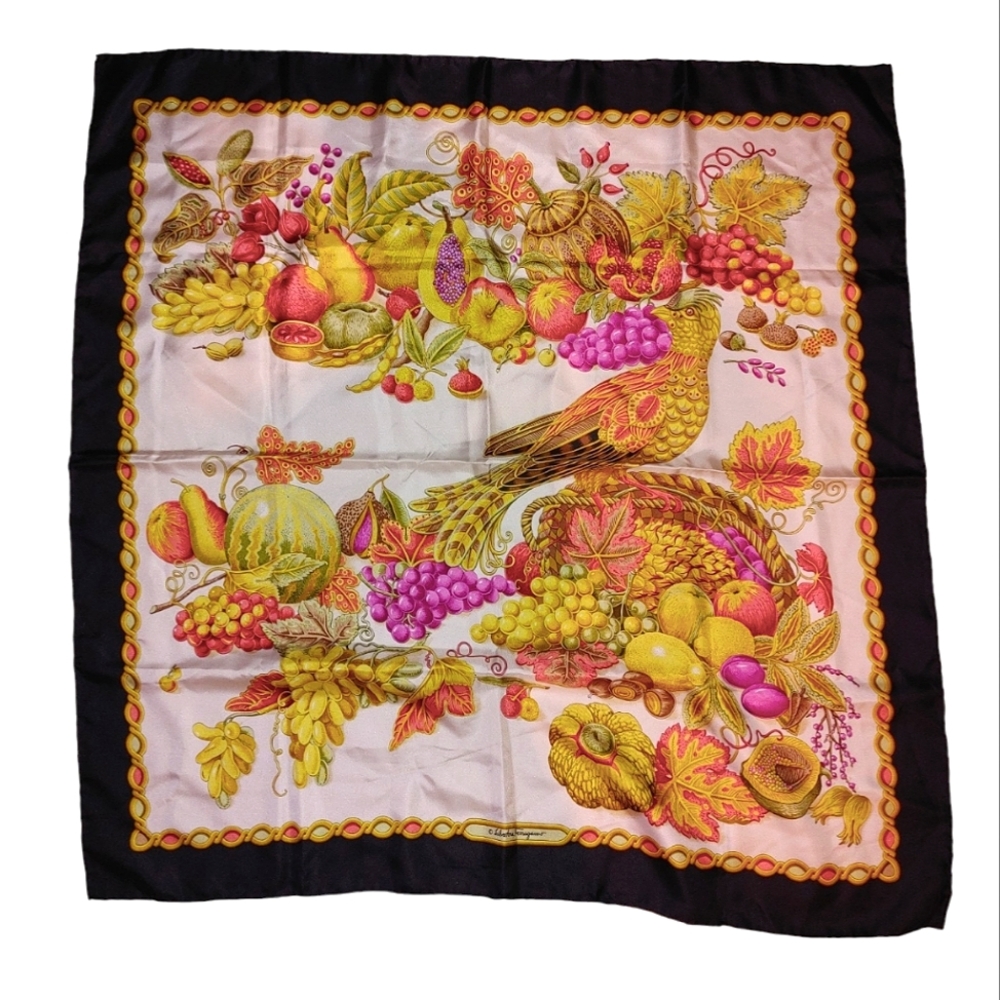 Salvatore Ferragamo Silk Scarf